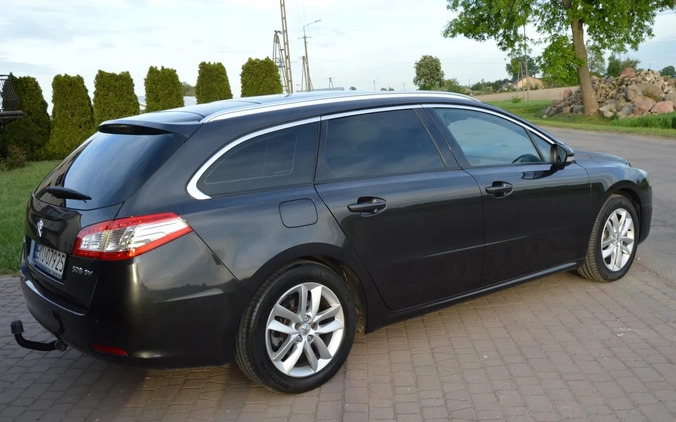 Peugeot 508 cena 30900 przebieg: 279000, rok produkcji 2012 z Kutno małe 379